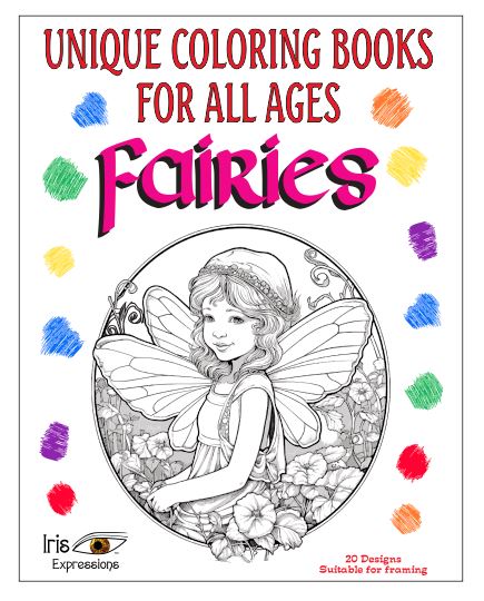 AB08 Fairies Coloring Book