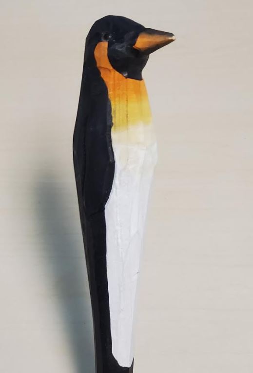 V106 Penguin Wood Pen - Iris Fashion Jewelry