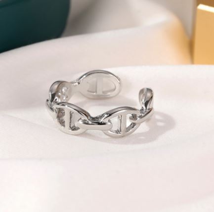 TR07 Silver Chain Design Toe Ring - Iris Fashion Jewelry