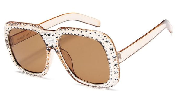 S356 Amber Shining Collection Sunglasses - Iris Fashion Jewelry