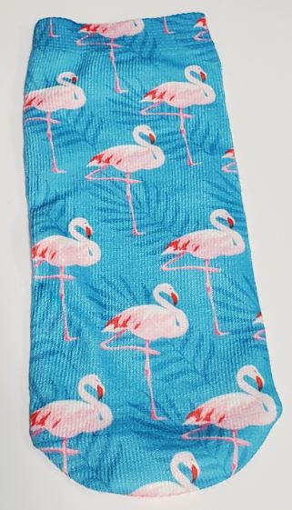 SF406 Blue Flamingo Socks - Iris Fashion Jewelry