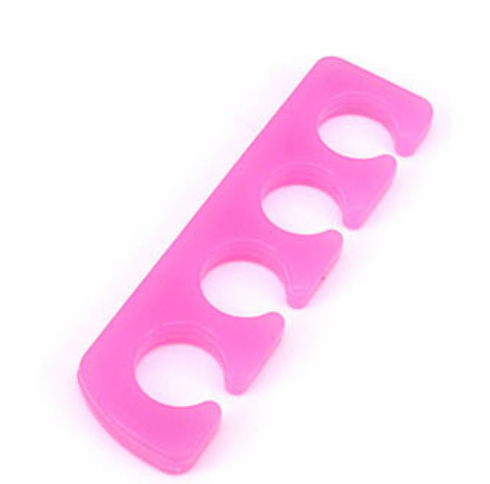 NS135 Pink Soft Silicone Finger or Toe Separators 2 Piece Set - Iris Fashion Jewelry