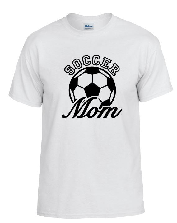 TS38 Soccer Mom White T-Shirt