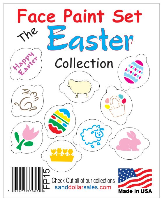 FP15 Face Paint Set The Easter Collection