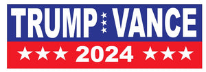 Trump Vance 2024 Bumper Sticker B34