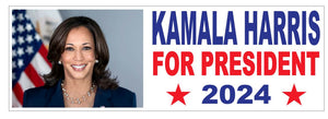 Kamala Harris For President 2024 Bumper Sticker B44