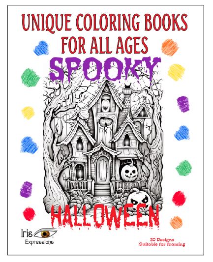 AB09 Spooky Halloween Coloring Book