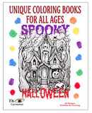 AB09 Spooky Halloween Coloring Book