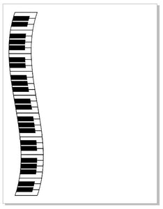 NP38 Piano Keys Note Pad