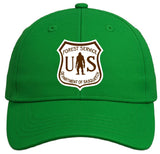 HT04 Ball Cap Forest Service Dept. of Sasquatch Bigfoot