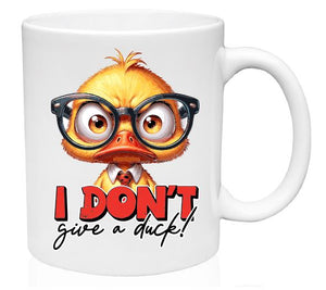 MG76 Don't Give A Duck Coffee Mug