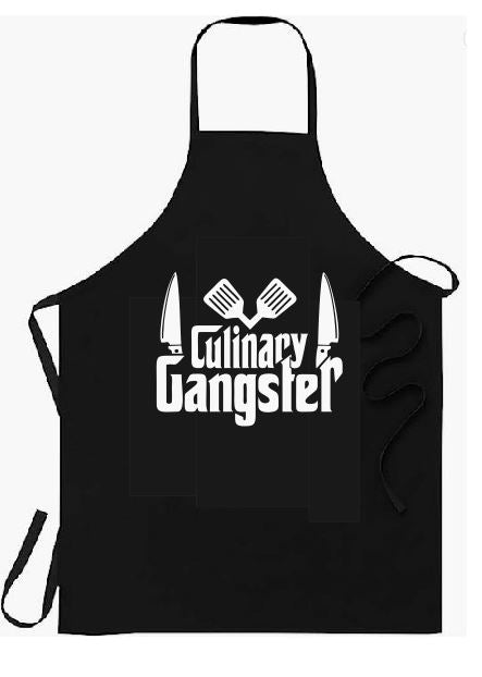 CA03 Culinary Gangster Chef Apron