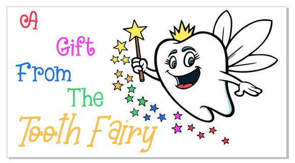 ME06 A Gift From The Tooth Fairy Money Envelopes Pack of 5