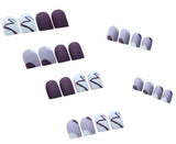 NS11 Short Square Press On Nails 24 Pieces R167
