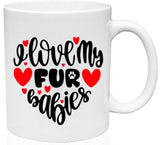 MG02 I Love My Fur Babies Mug