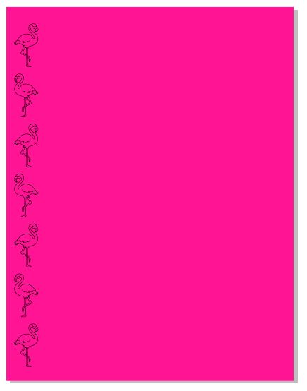 NP22 Flamingo's Note Pad