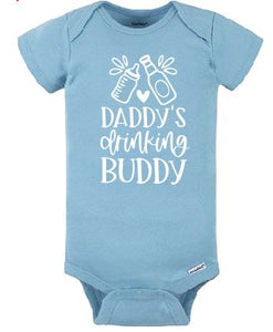 ONE04 Daddy's Drinking Buddy Onesie