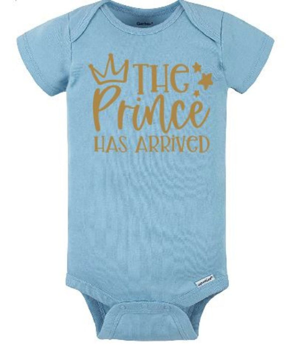 ONE09 The Prince Has Arrived Onesie