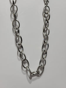 AZ30B Silver Color Thick Chain Ankle Bracelet