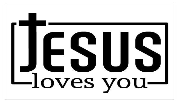 Jesus Loves You A$$hole Funny Business Cards Pack of 50 BC06