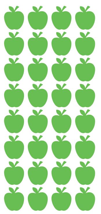 Green Apples Stickers Sticker 1