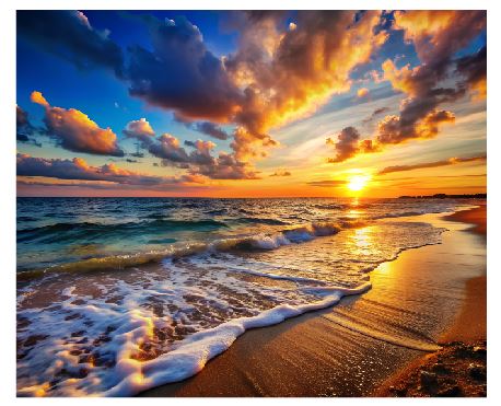 MP08 Beach Sunset Mouse Pad