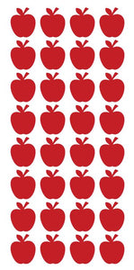 Red Apples Stickers Sticker 1" DC04-032