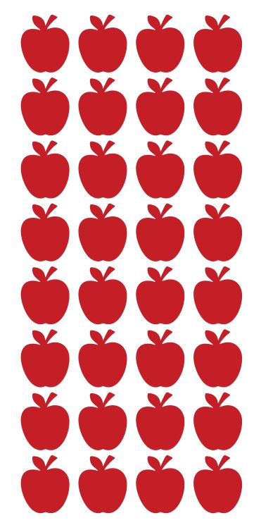 Red Apples Stickers Sticker 1