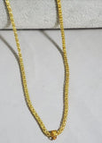AZ1508 Gold 23" Chain Necklace with Clasp