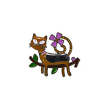 AZ366 Brown Face Cat Pin