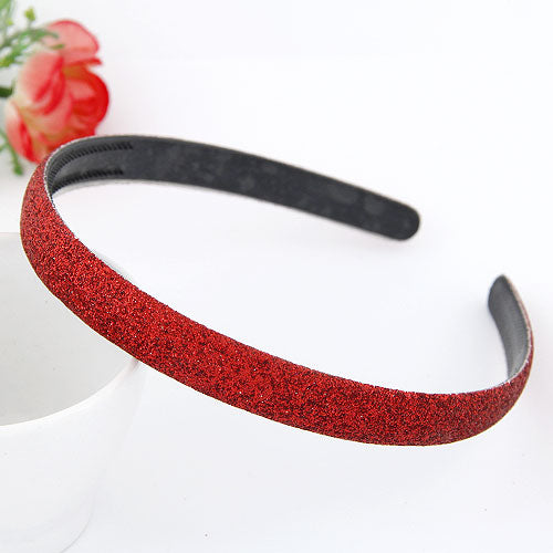 H175 Red Glitter Hair Band - Iris Fashion Jewelry