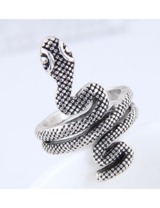 TR24 Silver Snake Toe Ring - Iris Fashion Jewelry