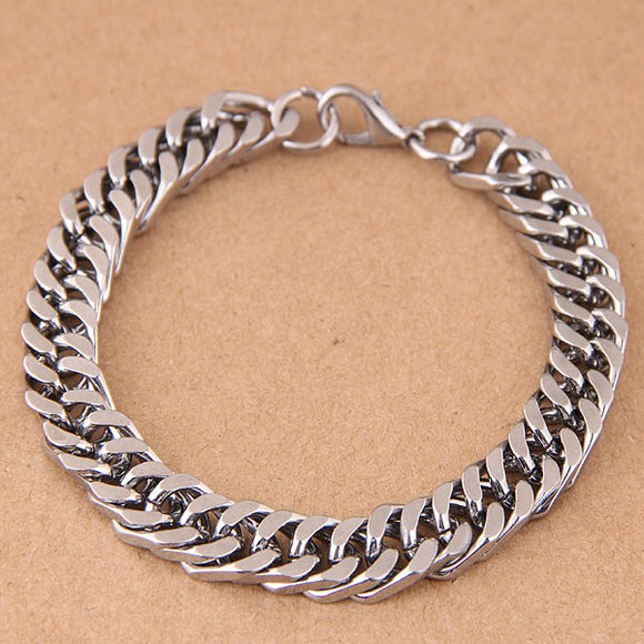 B300 Silver Chain Bracelet - Iris Fashion Jewelry