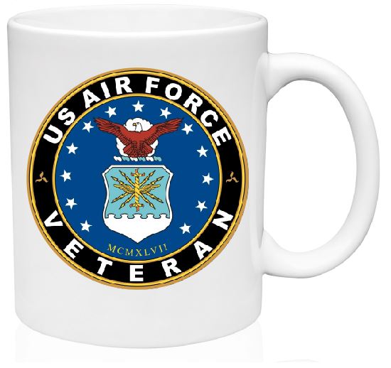 MG07 US Air Force Veteran Mug - Iris Fashion Jewelry