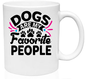 MG26 Dogs Are My Favorite People Mug - Iris Fashion Jewelry