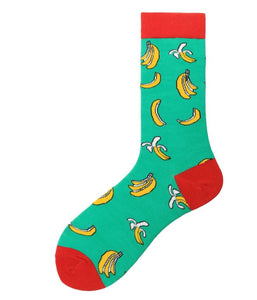 SF598 Green Banana Socks - Iris Fashion Jewelry