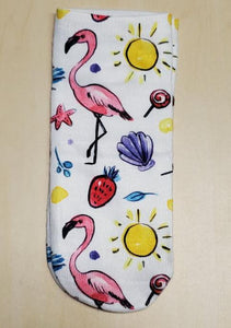 SF1006 Fun in the Sun Flamingo Socks - Iris Fashion Jewelry