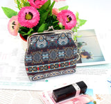 G165 Gray Colorful Clasp Coin Purse - Iris Fashion Jewelry