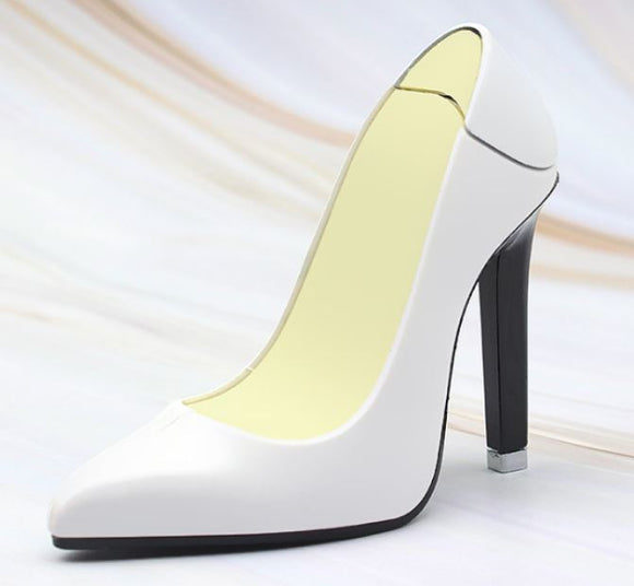 LT54 White High Heel Lighter - Iris Fashion Jewelry