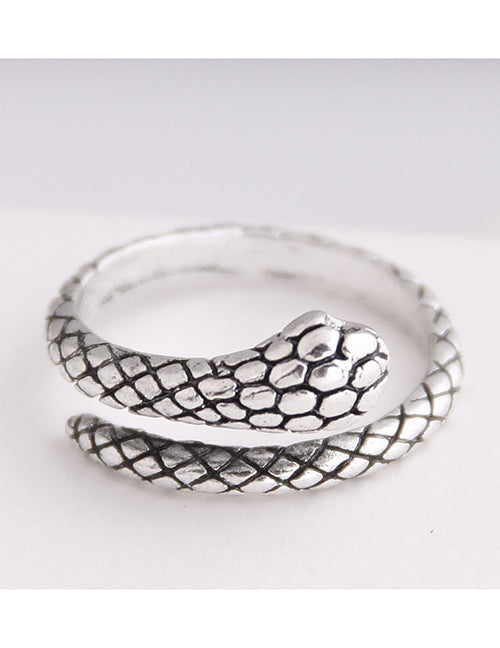 TR57 Silver Snake Toe Ring - Iris Fashion Jewelry