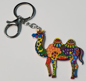 K88 Colorful Camel Keychain - Iris Fashion Jewelry
