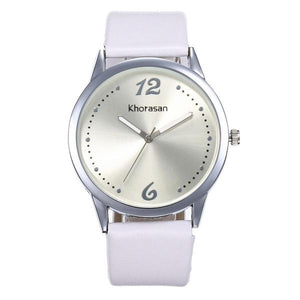 W216 White Silver Quartz Watch - Iris Fashion Jewelry