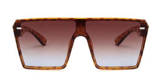 S341 Leopard Print Retro Sunglasses - Iris Fashion Jewelry