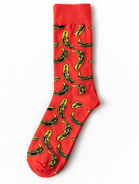 SF620 Red Banana Socks - Iris Fashion Jewelry