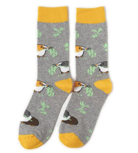 SF72 Gray Gerbil Socks - Iris Fashion Jewelry