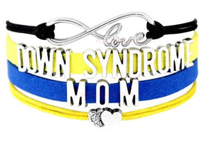 B1094 Down Syndrome Mom Bracelet - Iris Fashion Jewelry