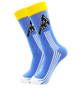 SF265 Blue Fighter Jet Socks - Iris Fashion Jewelry