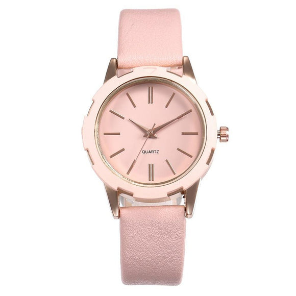 W224 Pale Pink Quartz Watch - Iris Fashion Jewelry