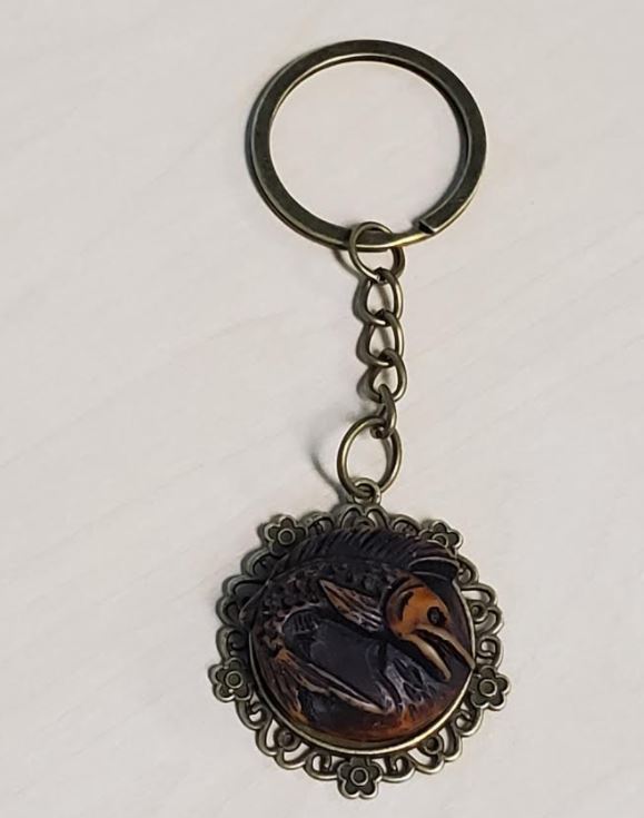 K137 Bronze Fish Keychain - Iris Fashion Jewelry