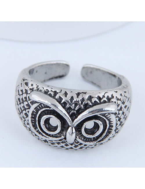 TR17 Silver Owl Toe Ring - Iris Fashion Jewelry